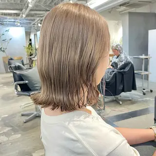 ミディアム カラー ヘアアレンジ 🎀ダブルカラーレイ ヤーyuuri🎀のヘアスタイル