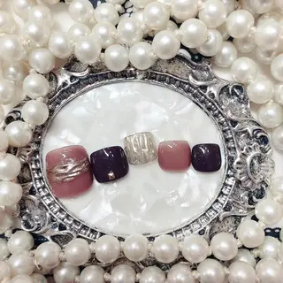 ネイル マジック ミラーのネイルデザイン