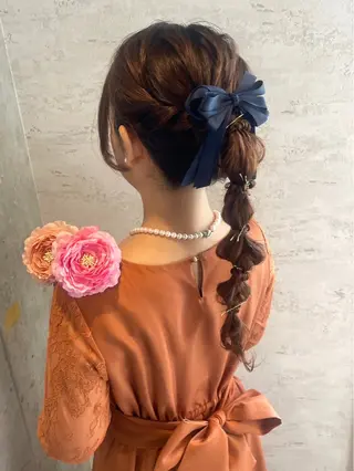 ロング ヘアアレンジ 美髪× ヘアセット✨Araiのヘアスタイル