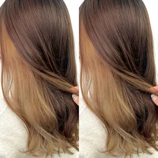 ロング 透明感カラー🪿🤍 顔まわりカットのヘアスタイル