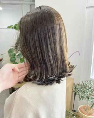 ミディアム カラー ヘアアレンジ ひなの .のその他イメージ
