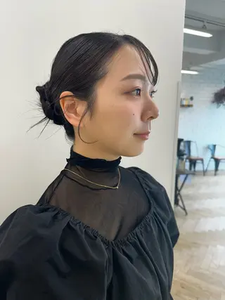 ヘアアレンジ 髪質改善/韓国/ ヘアセット/夏美のヘアスタイル