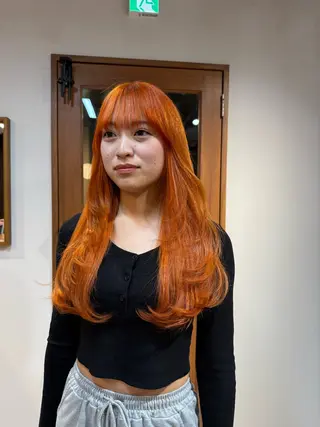 カラー 🎀 夏秋🎀のヘアスタイル