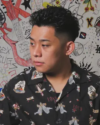 パーマ メンズ 江口 沙良のヘアスタイル