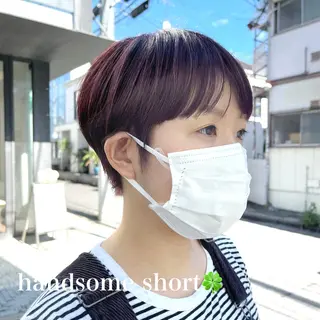 ショート カラー 黒崎 勝巳のヘアスタイル
