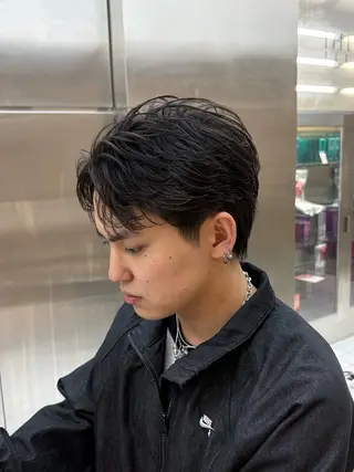 パーマ メンズ fifth 武正 琉生のヘアスタイル