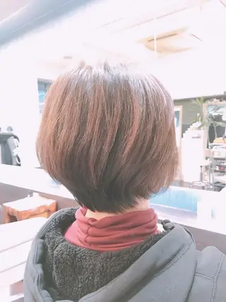 ショート カラー 前之園 ひかるのヘアスタイル