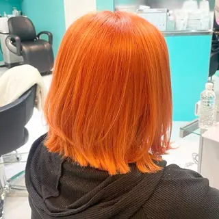 ショート カラー デザインカラー/ ボブ/Natsukiのヘアスタイル