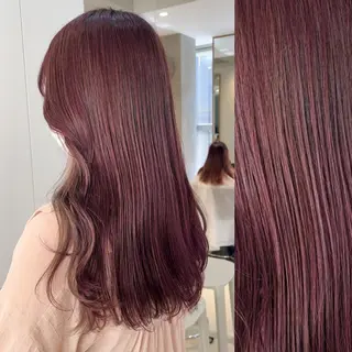 ロング カラー ヘアアレンジ stylist ◎RUKI.のヘアスタイル