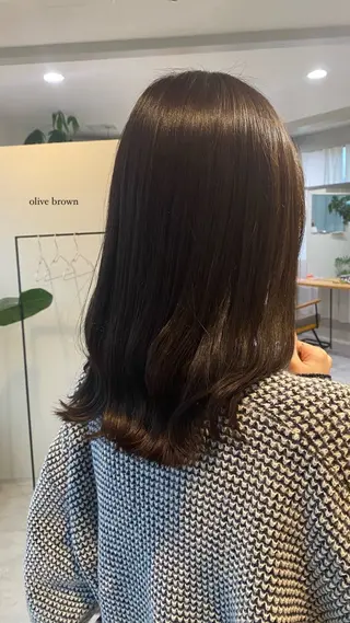ロング カラー aimee 北垣 愛夏のヘアスタイル