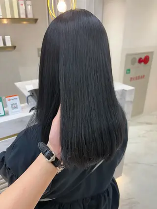 セミロング 🍒透明感カラー/ セット/SAKURAのヘアスタイル