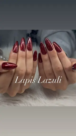 ネイル ラピスラズリ ゆりあのネイルデザイン