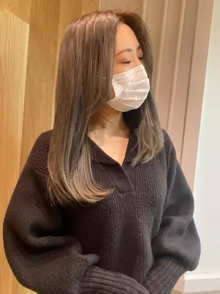 ロング natsu fujinoのヘアスタイル