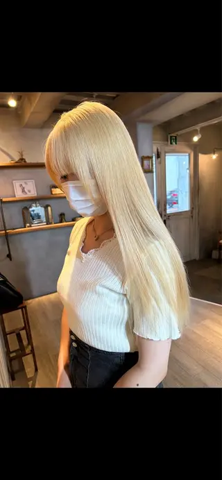 ロング 🦭☪️Azumi 縮毛矯正☪️🦭のヘアスタイル