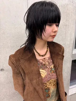 ミディアム yuuna/ ハッシュカット🎀のヘアスタイル