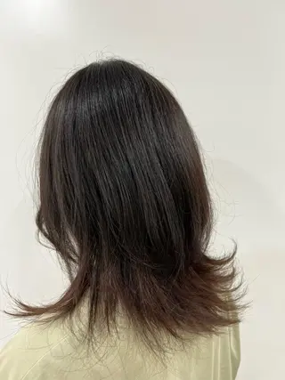 ミディアム カラー SHIAN 橋本 Daikiのヘアスタイル