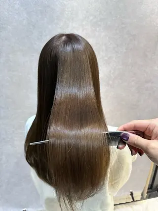 ロング カラー 【𝐀𝐬𝐡大森】 石崎竜祐のヘアスタイル