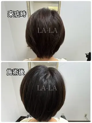 カラー ヘアカラー専門店 LA-LA笠寺店のヘアスタイル