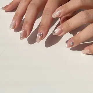 ネイル パラジェルネイル 大人可愛/シンプルのネイルデザイン