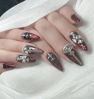 ネイル M🌷nail 長さだし専門店のネイルデザイン
