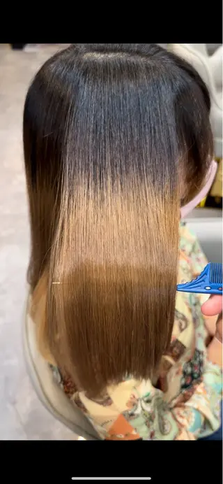 ロング 菊地　智 【LAZO】千歳船橋のヘアスタイル