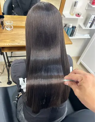 ロング カラー est hair &beautyのヘアスタイル