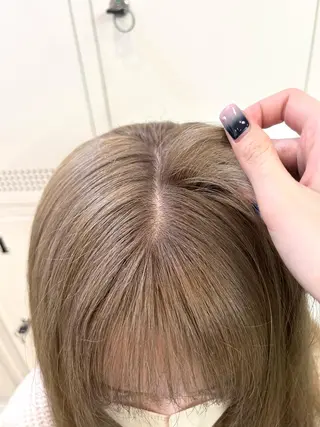 カラー 🤍垢抜け♡透明感 カラーmoeka🤍のヘアスタイル