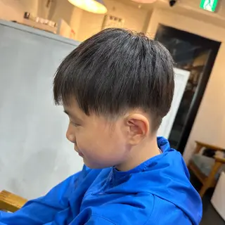 ショート メンズ キッズ Kawahara Yudaiのヘアスタイル