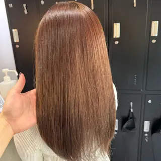 ロング カラー ヘアアレンジ ブリーチなしカラー /新百合ヶ丘/安形翔のヘアスタイル