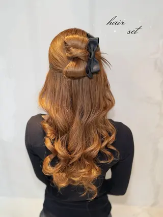 ロング Colore(コローレ)所属・顔タイプ/ダブルカラ ー/りりかのヘアスタイル