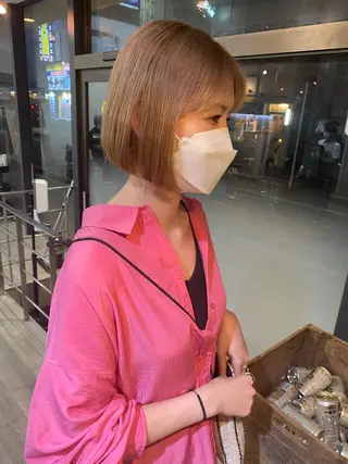 ショート カラー maeda yumiのヘアスタイル