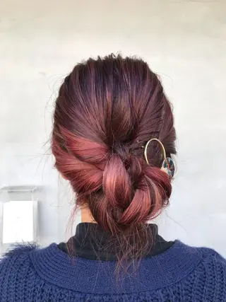 ヘアアレンジ 坪井 真澄のヘアスタイル