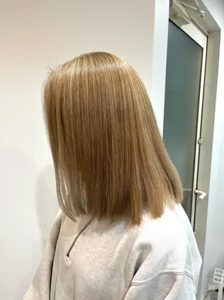 ミディアム カラー canvas. 歩奈のヘアスタイル