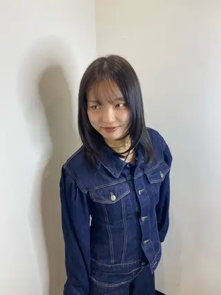 ミディアム 水野 聖哉のヘアスタイル