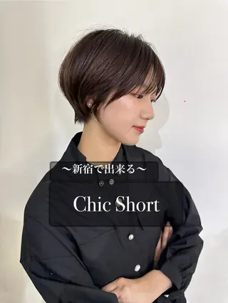 ショート 平 一裕のヘアスタイル