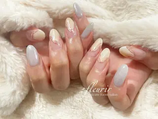 ネイル フルリール 【プライベートサロンのネイルデザイン