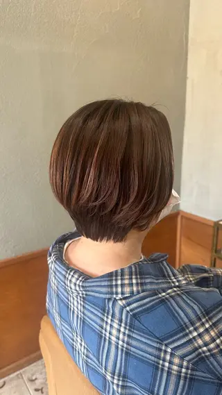 ショート 寺田 彩芽のヘアスタイル