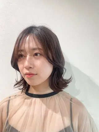 ミディアム ヘアアレンジ コトミ【メンズ】 【曲がる縮毛矯正】のヘアスタイル
