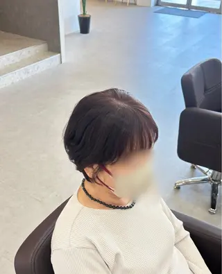 ショート カラー Agu hair amao 筑後店所属・Agu. / KAEDEのヘアスタイル