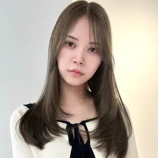 セミロング VIVIE 福岡天神店のヘアスタイル