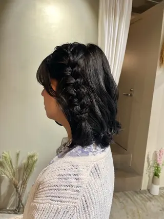 ヘアアレンジ 🌼花屋併設🌼 木下奈々望のヘアスタイル