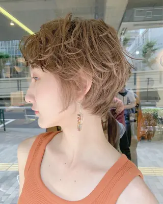 ショート ショート・ボブ ・ウルフ✂︎IMAIのヘアスタイル