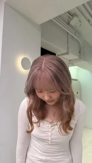 ミディアム カラー naturalカラー / Rukaのヘアスタイル