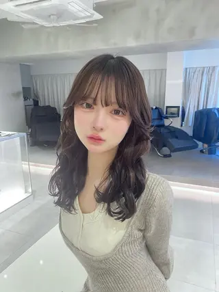 ロング カラー 似合わせレイヤー✨️ RIEのヘアスタイル