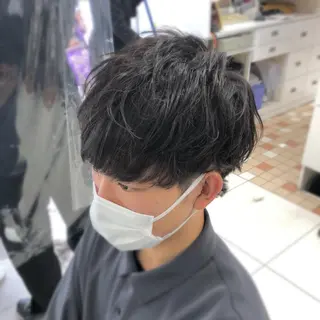 ショート メンズ キッズ うねり・パサつき改善 山本翔大✨️のヘアスタイル