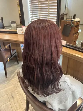 ミディアム enn 髪質改善🩷 曽根依咲のヘアスタイル