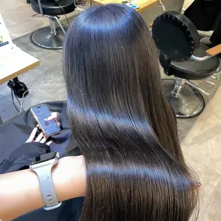 ロング カラー 💘韓国レイヤー上 品カラーruru💘のヘアスタイル