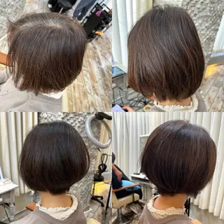 カラー 石川 由美子のヘアスタイル