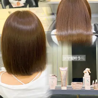 ボブ/透明感 カラー ໒꒱⋆꙳ゆいなのヘアスタイル