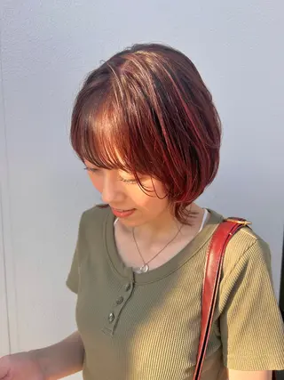 ショート SHIKI押上 ハラサワアヤカのヘアスタイル